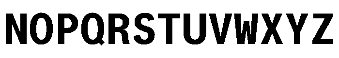 LarsMono Bold Font UPPERCASE