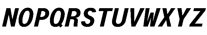 LarsMonoGreek BoldItalic Font UPPERCASE