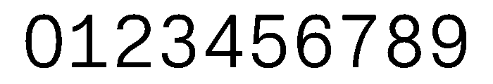 LarsMonoGreek Regular Font OTHER CHARS