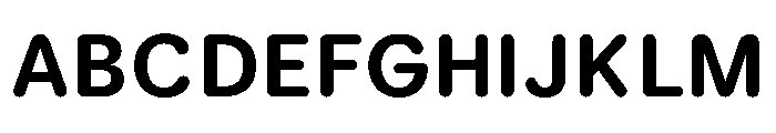 LarsRounded Bold Font UPPERCASE