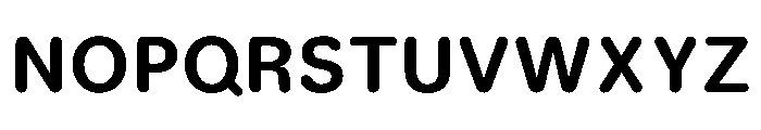 LarsRounded Bold Font UPPERCASE