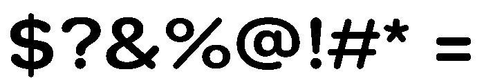 LarsRounded BoldExtended Font OTHER CHARS