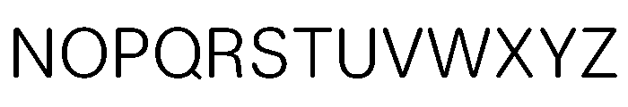 LarsRounded Light Font UPPERCASE