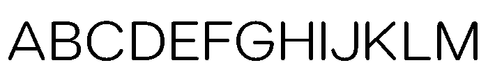LarsRounded LightExtended Font UPPERCASE