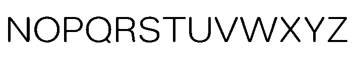 LarsRounded LightExtended Font UPPERCASE