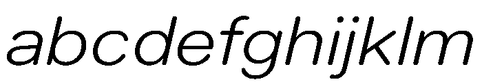 LarsRounded LightExtendedItalic FONT