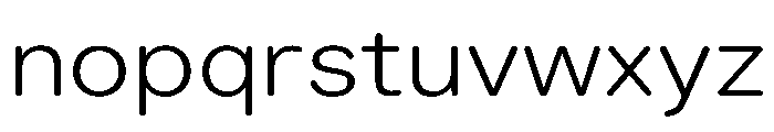 LarsRounded LightExtended Font LOWERCASE