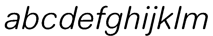 LarsRounded LightItalic FONT