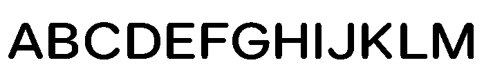 LarsRounded MediumExtended Font UPPERCASE