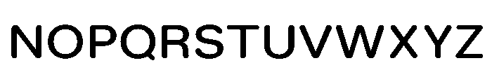 LarsRounded MediumExtended Font UPPERCASE