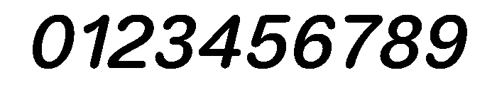 LarsRounded MediumItalic Font OTHER CHARS