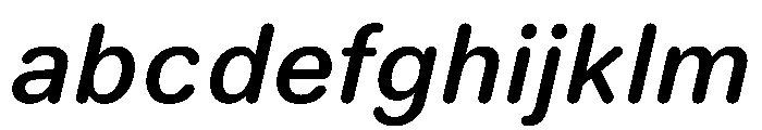 LarsRounded MediumItalic FONT