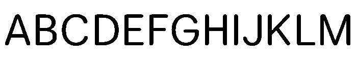 LarsRounded Regular Font UPPERCASE