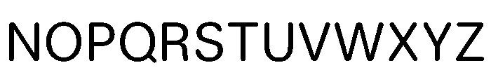 LarsRounded Regular Font UPPERCASE