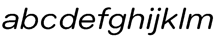 LarsRounded RegularExtendedItalic FONT