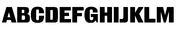 Larsen Bold Font UPPERCASE