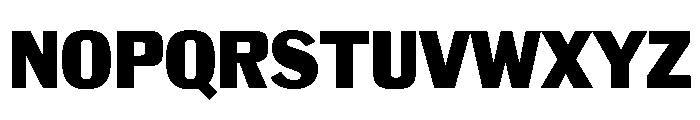Larsen Bold Font UPPERCASE