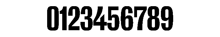 Larsen BoldCondensed Font OTHER CHARS