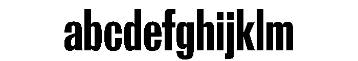 Larsen BoldCondensed FONT