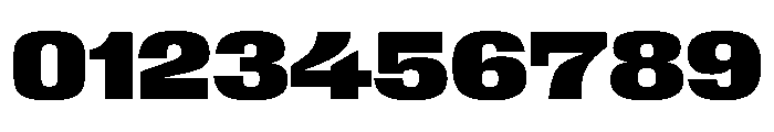 Larsen BoldExtended Font OTHER CHARS