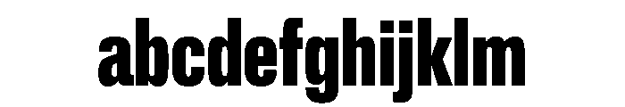 Lateral CompressedBlack FONT