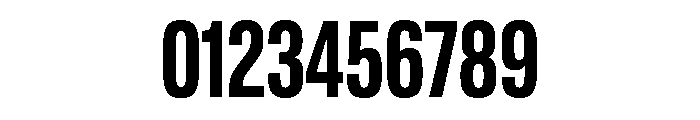 Lateral CompressedBold Font OTHER CHARS