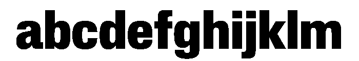 Lateral CondensedBlack FONT
