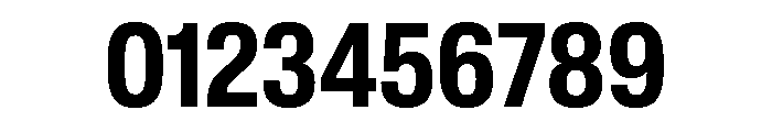 Lateral CondensedBold Font OTHER CHARS