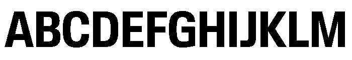 Lateral CondensedBold Font UPPERCASE