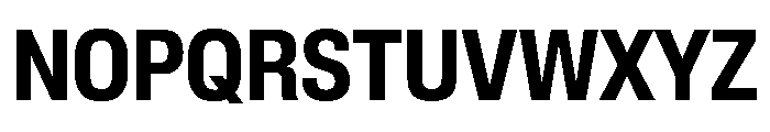Lateral CondensedBold Font UPPERCASE