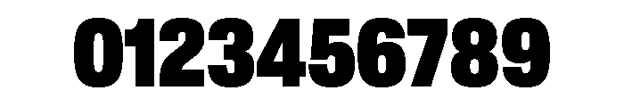 Lateral CondensedHeavy Font OTHER CHARS