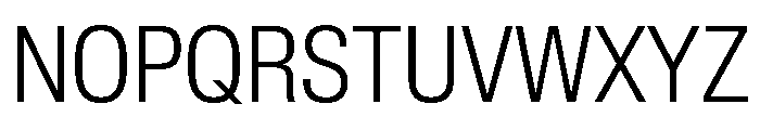 Lateral CondensedLight Font UPPERCASE
