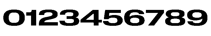 Lateral ExpandedBold Font OTHER CHARS