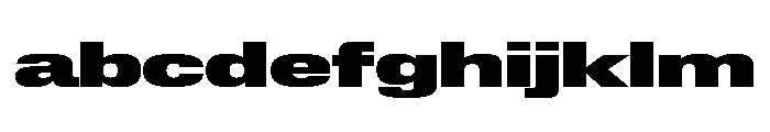 Lateral ExpandedHeavy FONT