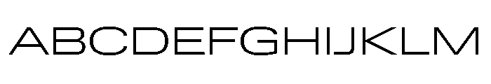 Lateral ExpandedLight Font UPPERCASE