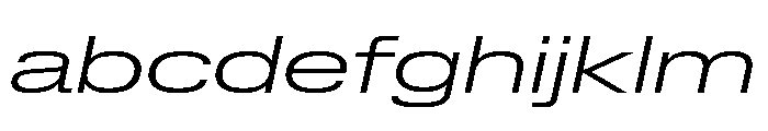 Lateral ExpandedLightItalic FONT