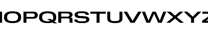 Lateral ExpandedMedium Font UPPERCASE