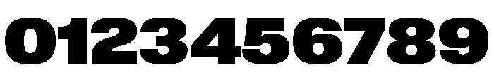 Lateral ExtendedHeavy Font OTHER CHARS