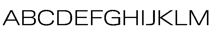 Lateral ExtendedLight Font UPPERCASE
