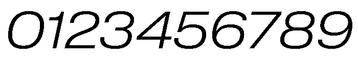 Lateral ExtendedLightItalic Font OTHER CHARS