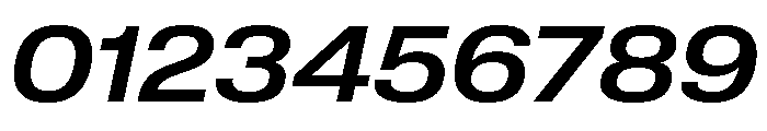 Lateral ExtendedMediumItalic Font OTHER CHARS