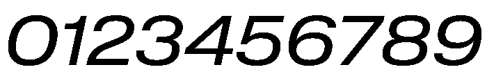 Lateral ExtendedRegularItalic Font OTHER CHARS