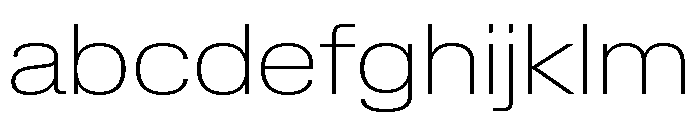 Lateral ExtendedThin FONT