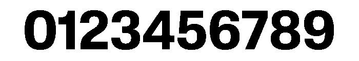Lateral StandardBold Font OTHER CHARS