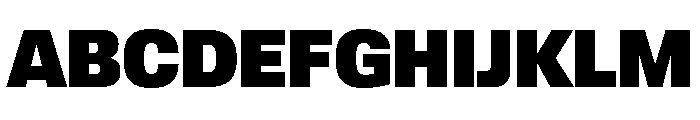 Lateral StandardHeavy Font UPPERCASE