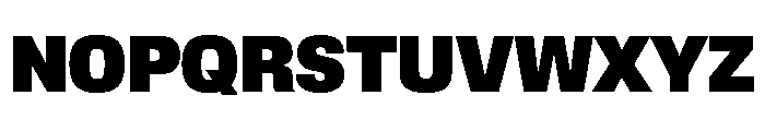 Lateral StandardHeavy Font UPPERCASE
