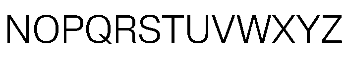 Lateral StandardLight Font UPPERCASE