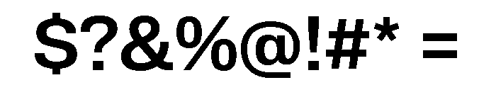 Lateral StandardMedium Font OTHER CHARS
