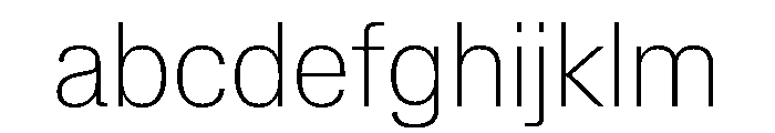 Lateral StandardThin FONT