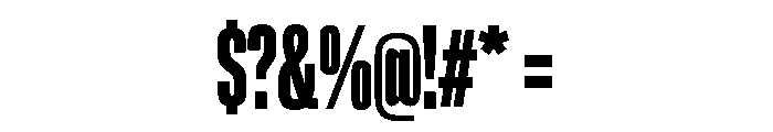 Lateral UltraCompressedBlack Font OTHER CHARS